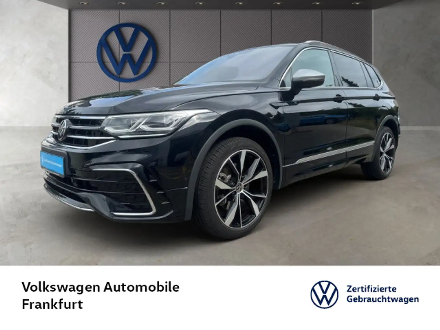 Volkswagen Tiguan Allspace 2.0 TSI R-Line 4Motion Navi AHK Schwarz - 1