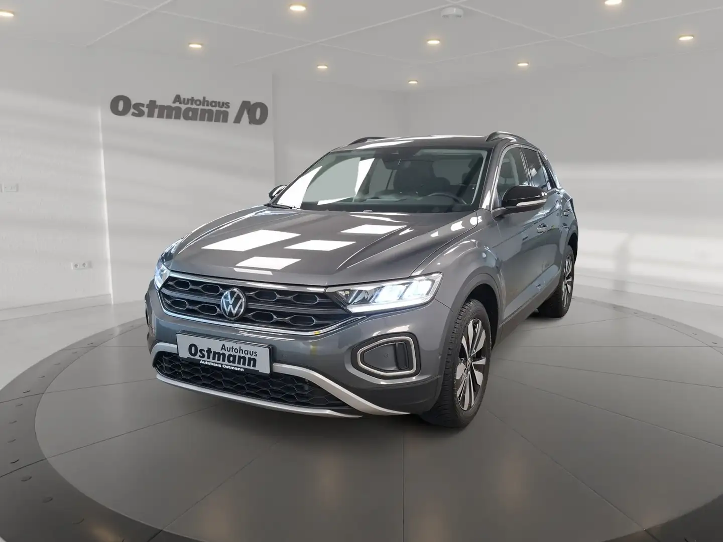 Volkswagen T-Roc 1.0 TSI Goal LED Navi SHZ PDC LM Climatr. Grau - 2