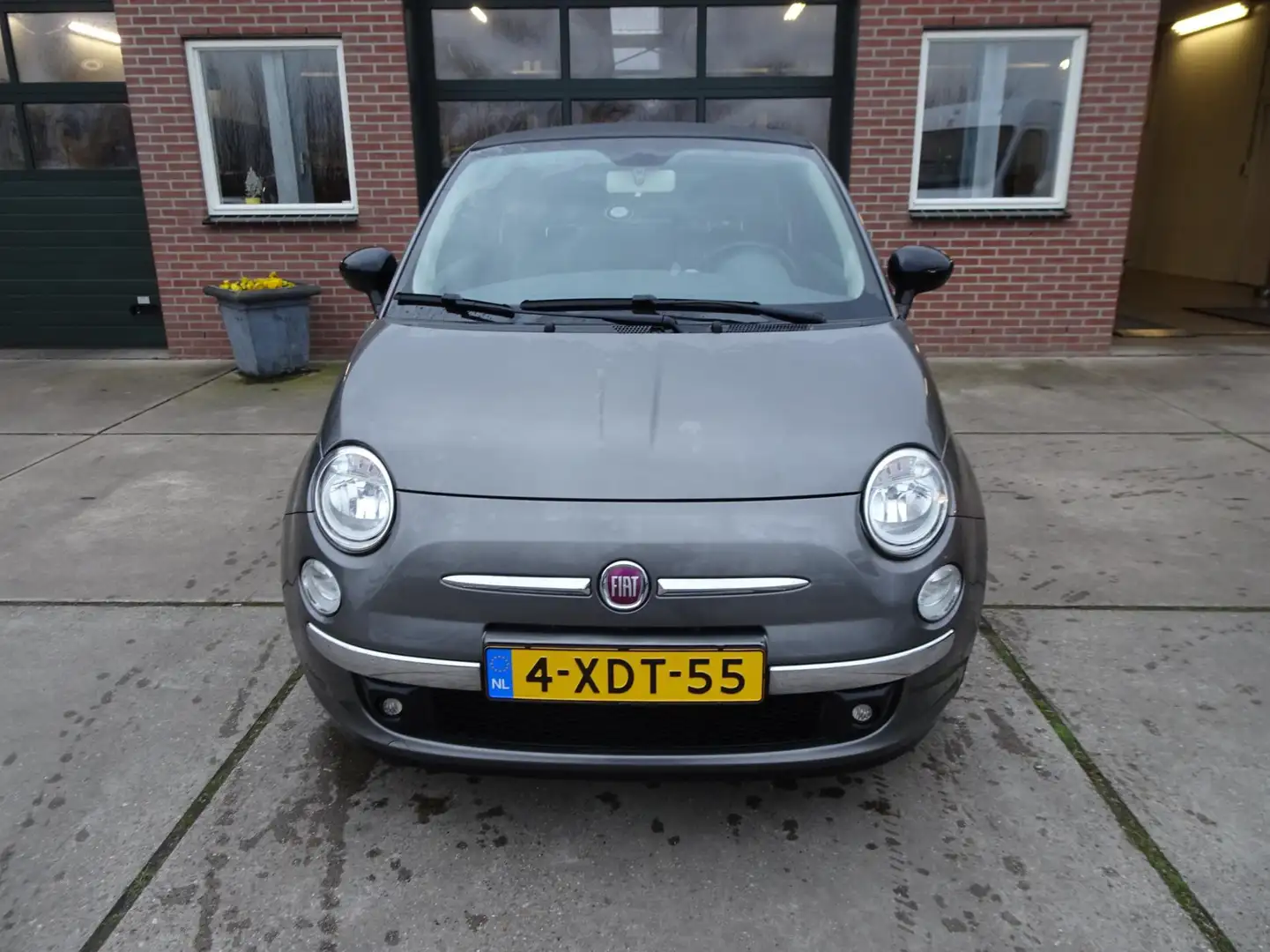 Fiat 500C 0.9 TwinAir Turbo Cult Gris - 2