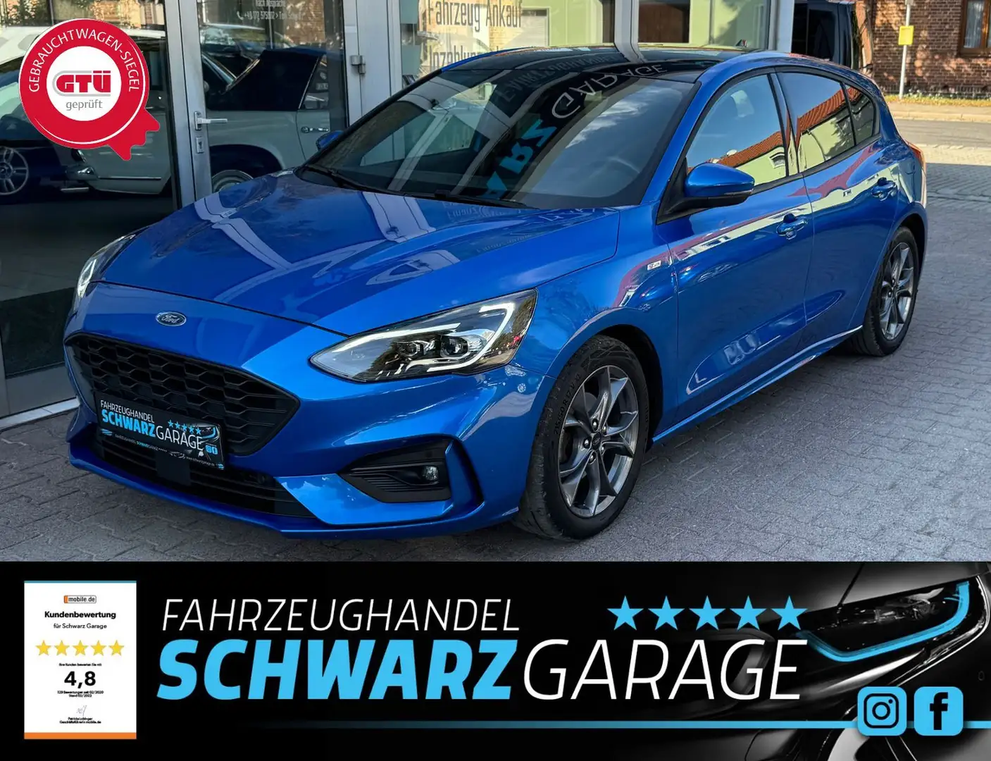 Ford Focus Lim. ST-Line*PANO*LED* Blu/Azzurro - 1