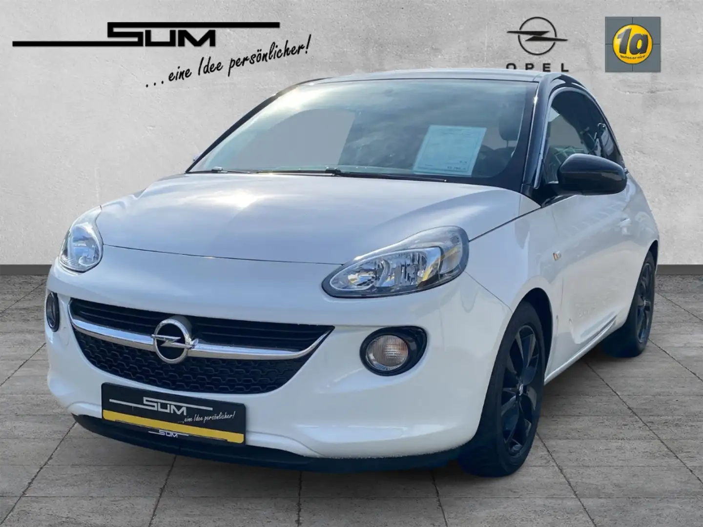 Opel Adam 1.4 Jam - Sitz- u. Lenkradheizung, Parkhilfe u.v.m Blanc - 1