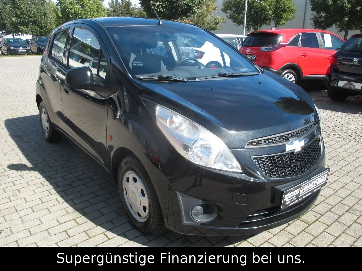 Chevrolet Spark LS,KLIMA,GARANTIE,SERVO Schwarz - 2