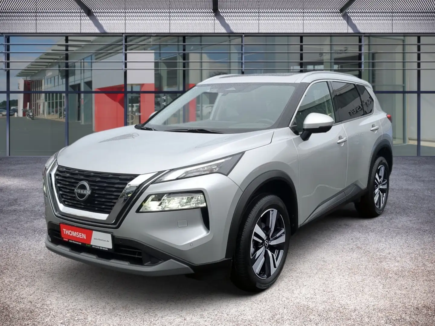 Nissan X-Trail 1.5 VC-T MHEV N-Connecta Navi ACC AUT Plateado - 2