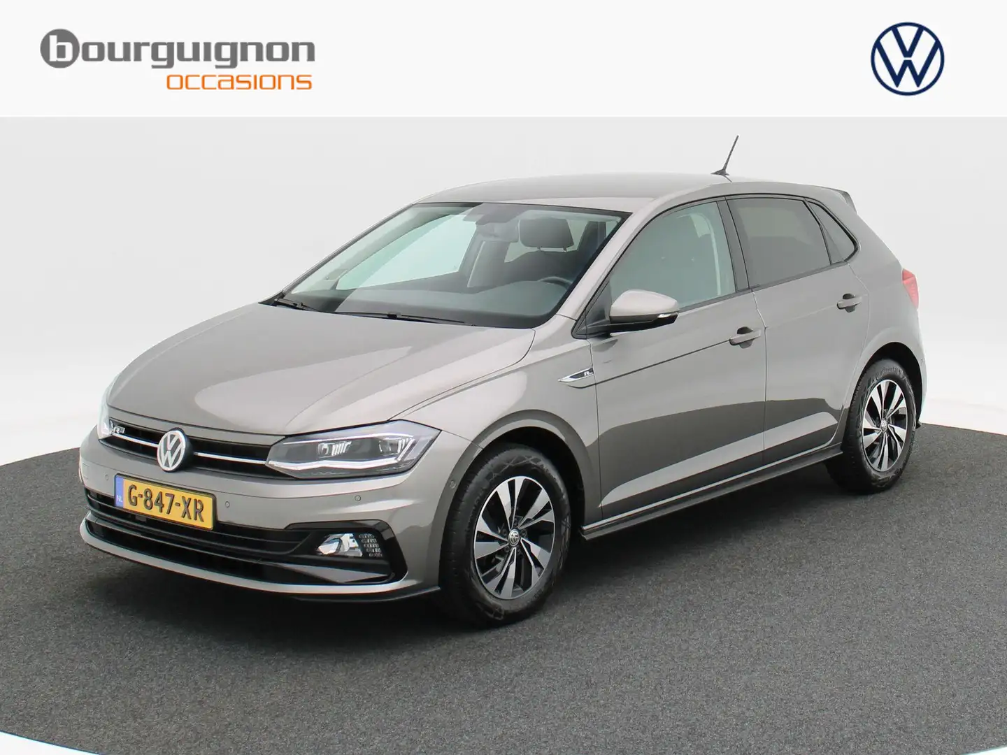 Volkswagen Polo 1.0 TSi R-Line | Full LED | Navigatie | Trekhaak | Gris - 1