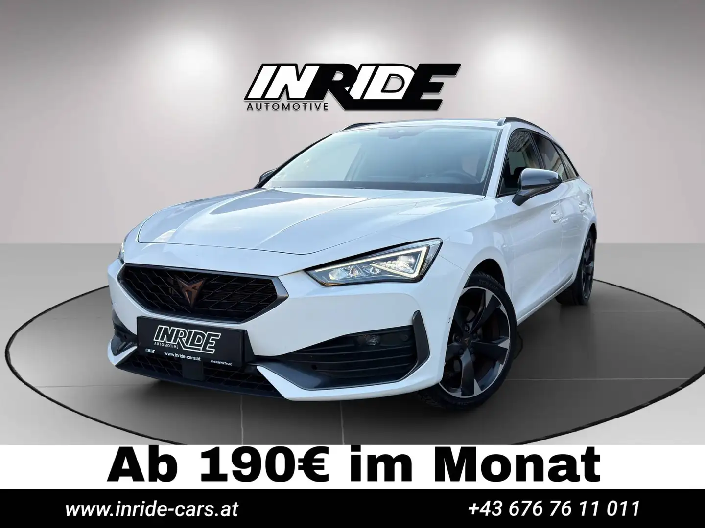 CUPRA Leon 2.0 TDI DSG *Sportsitz*Acc*Lane*Kamera* Weiß - 1