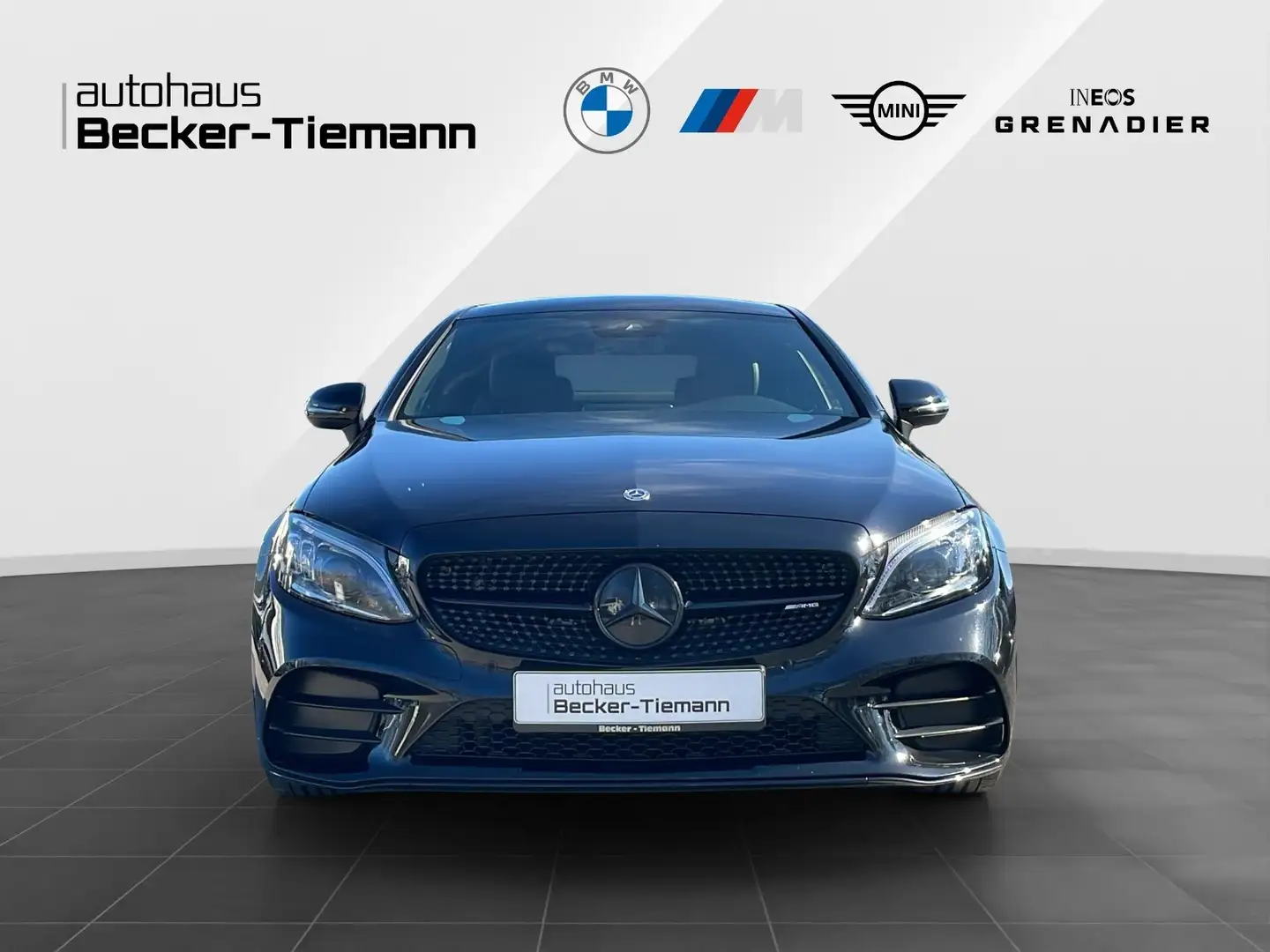 Mercedes-Benz C 400 Coupe 4Matic AMG Line | Night Paket | Burmester | Negro - 2