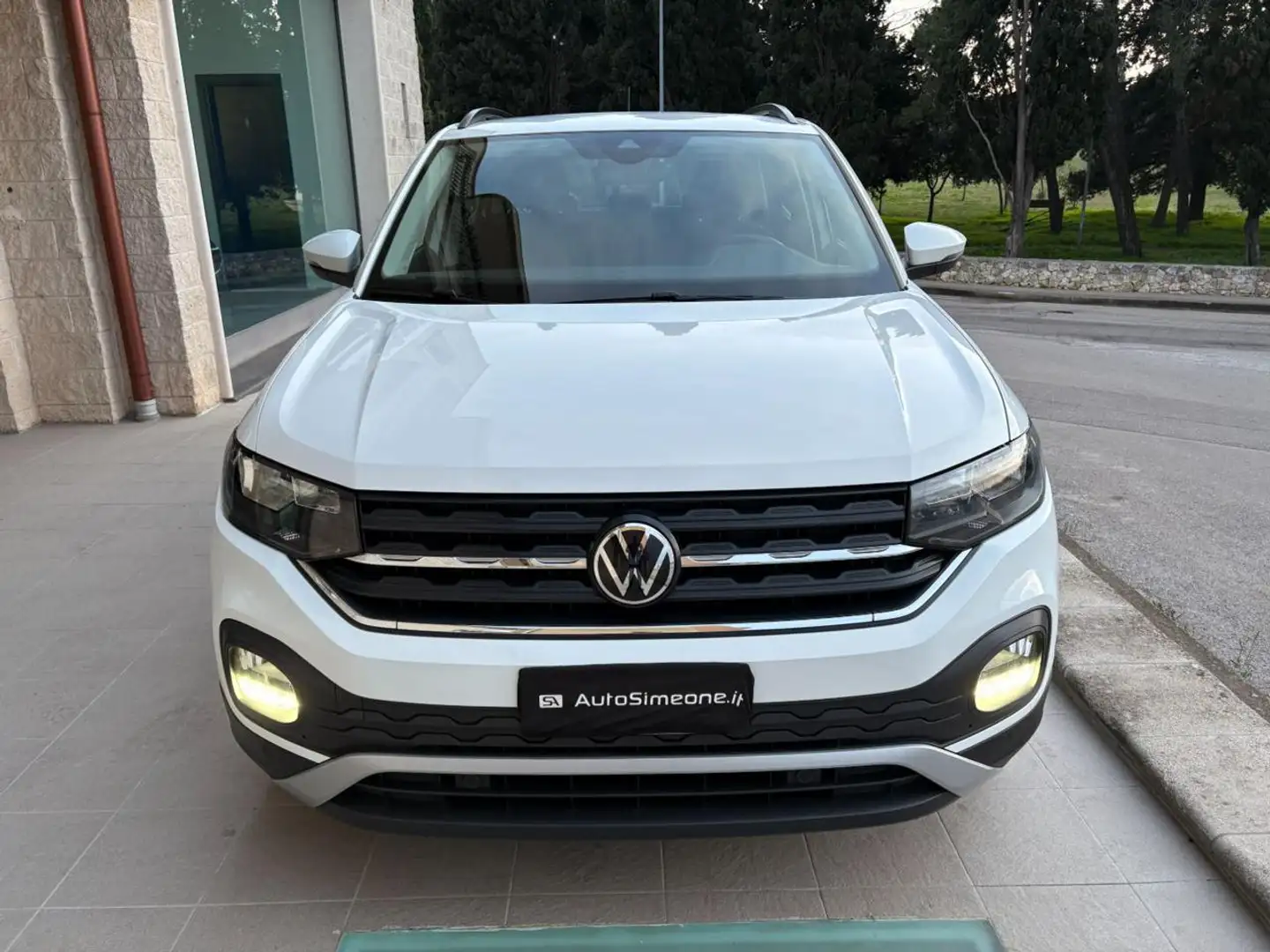 Volkswagen T-Cross 1.0 TSI 95 CV Life BMT TELECAMERA-CARPLAY Bianco - 2