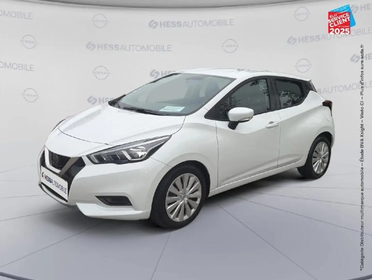 Nissan Micra 1.0 IG-T 100ch Business Edition 2019 Euro6-EVAP GPS Camera Blanc - 1