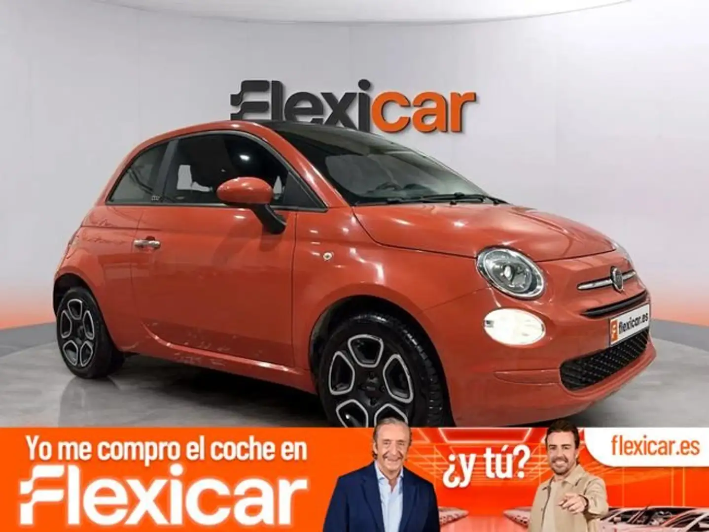 Fiat 500 Club 1.0 Hybrid 51KW (70 CV) Naranja - 1