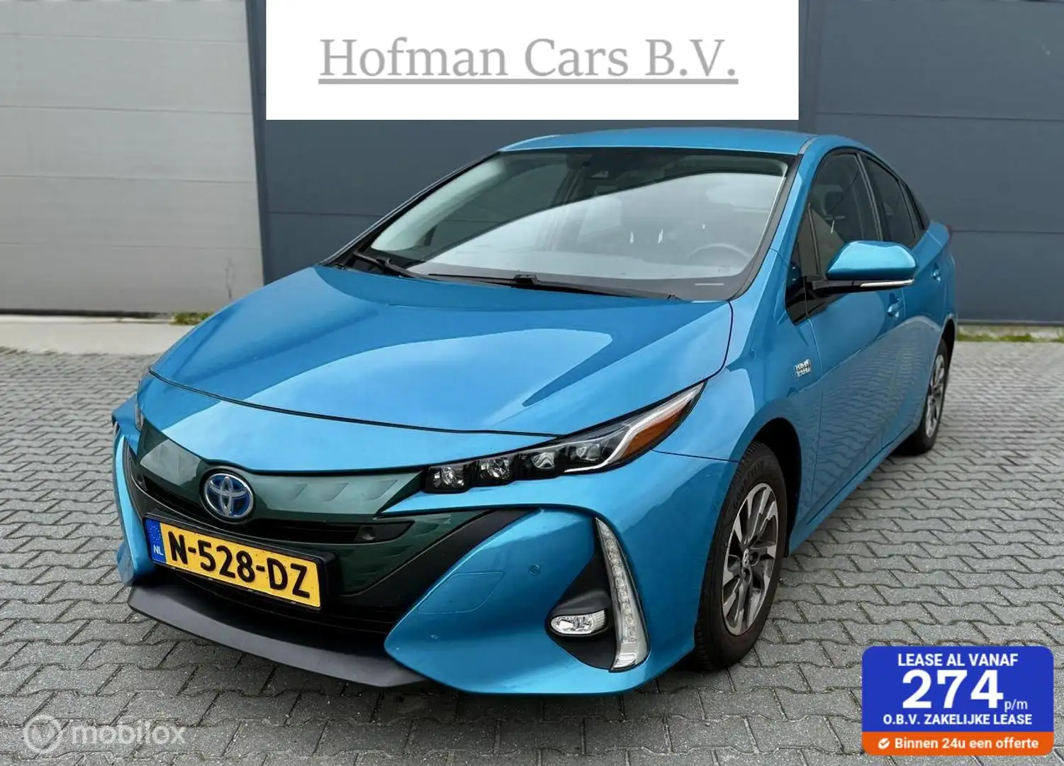 Toyota Prius 1.8 Plug-in Business Plus PHV Bleu - 1