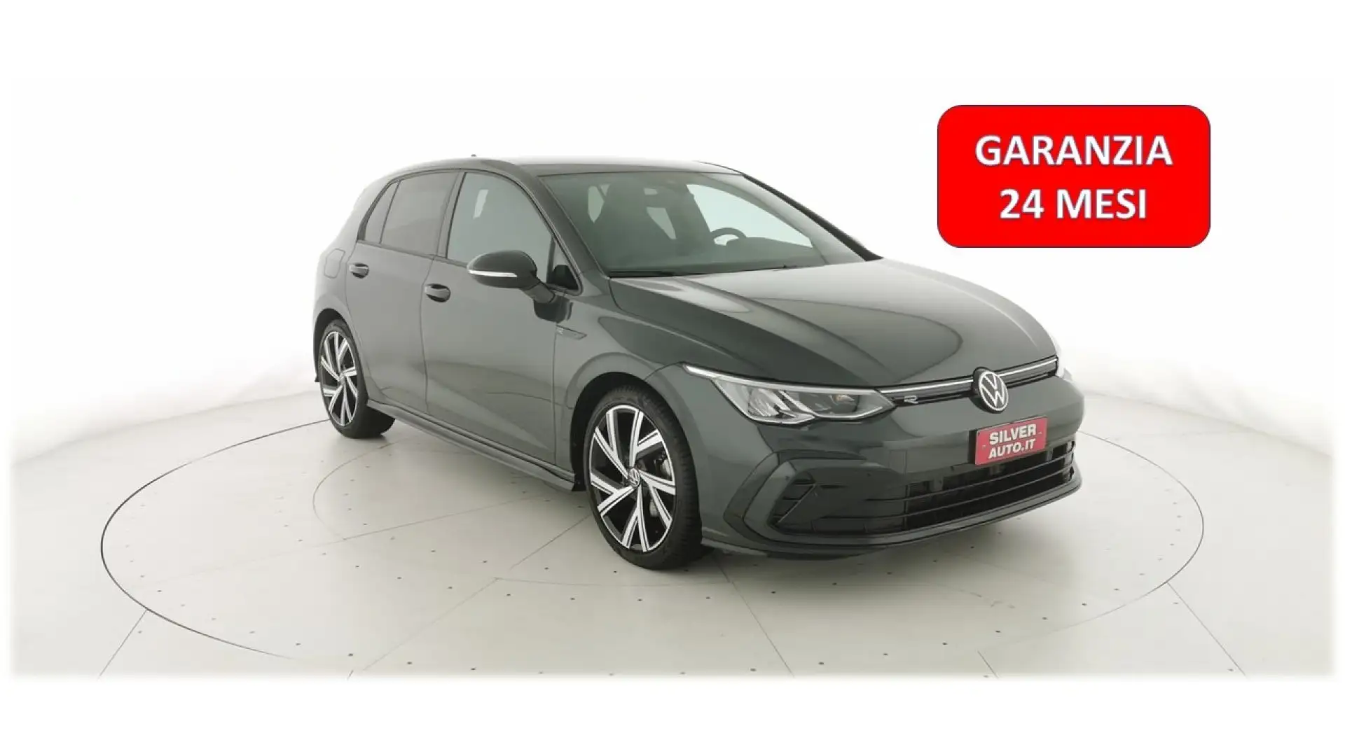 Volkswagen Golf 1.5 eTSI 130 CV EVO ACT DSG R-Line Grijs - 1