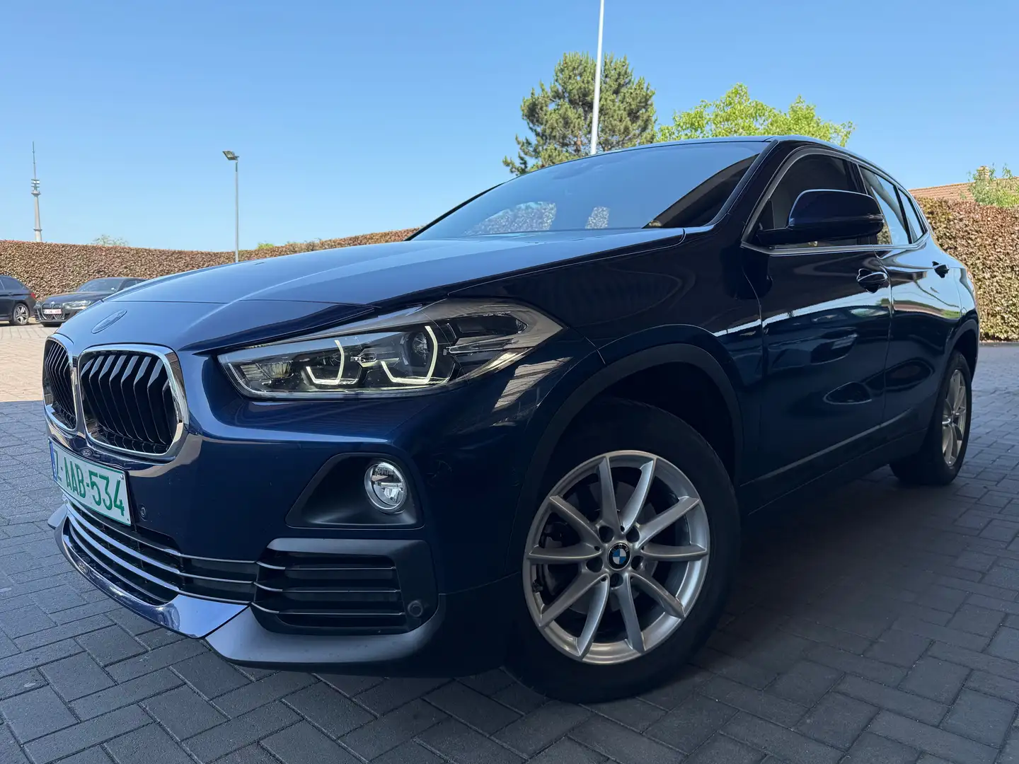 BMW X2 2.0 dAS sDrive18,Carnet BMW,C.T.+Car-Pass!GARANTIE Bleu - 1