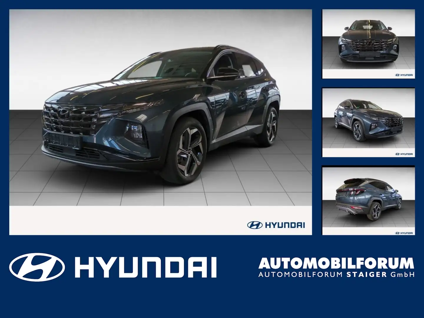 Hyundai TUCSON 1.6 T-GDI Prime FLA 4xSHZ SpurH Leder LM Nero - 1