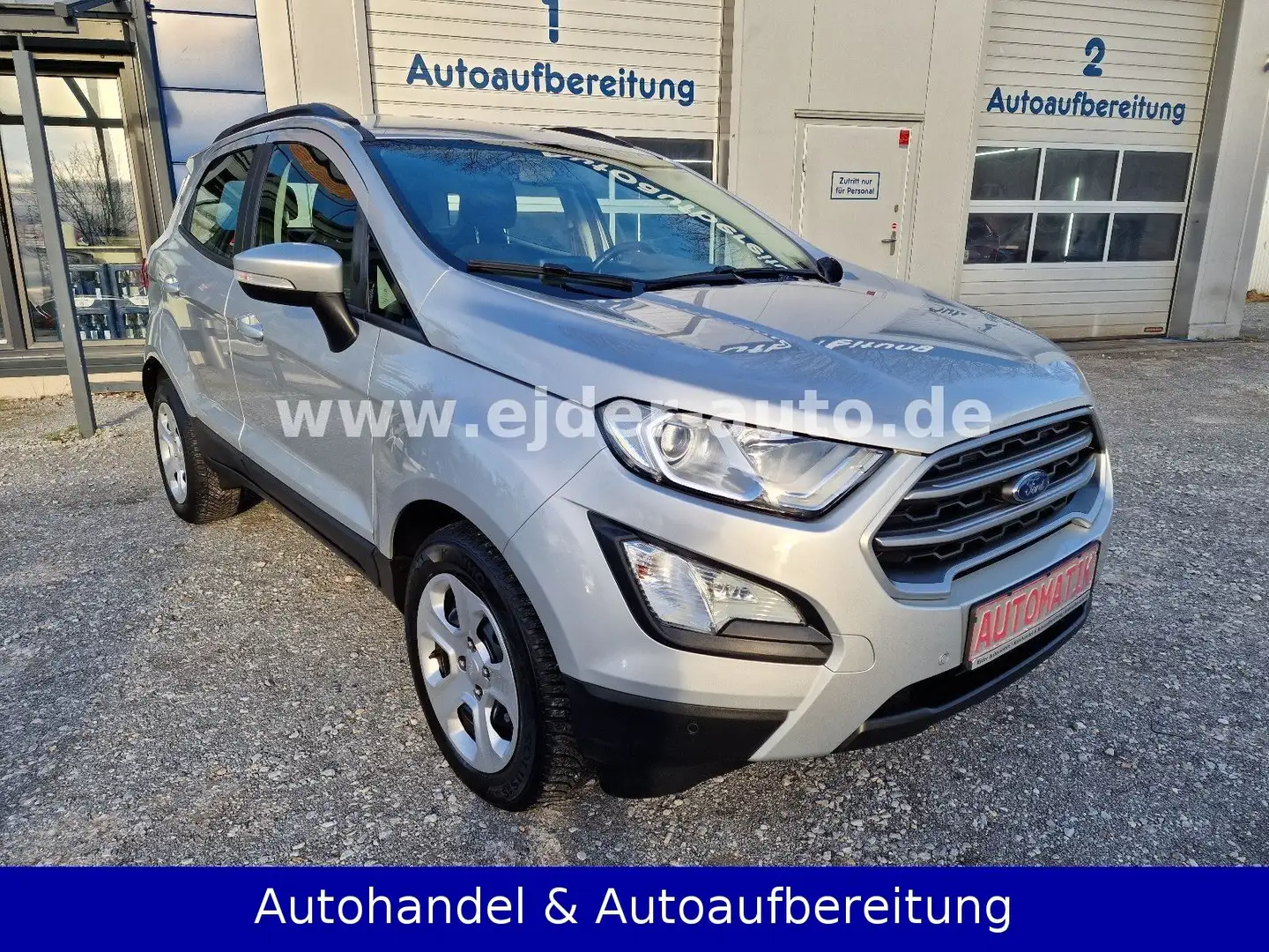 Ford EcoSport 1.0 EcoBoost Cool&Connect **AUTOMATIK** Silber - 2