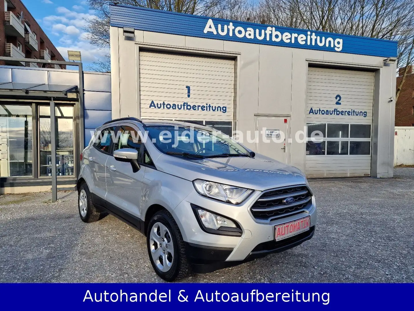 Ford EcoSport 1.0 EcoBoost Cool&Connect **AUTOMATIK** Silber - 1