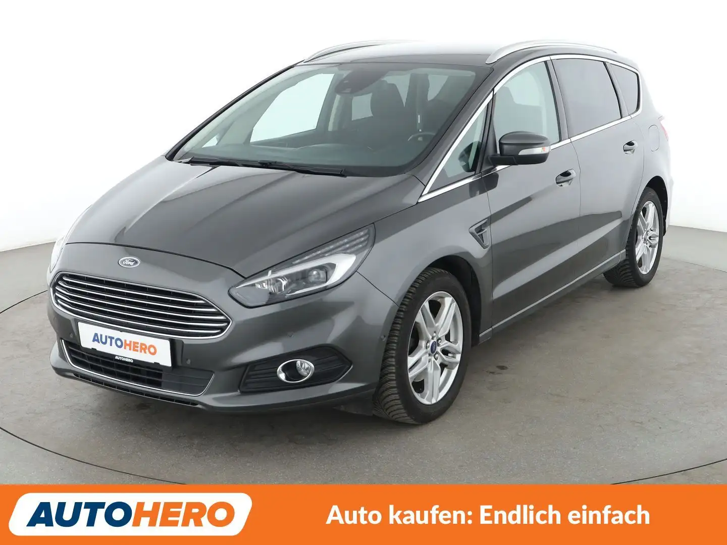 Ford S-Max 1.5 EcoBoost Titanium *NAVI*LED*TEMPO*CAM*PDC*SHZ* Gris - 1