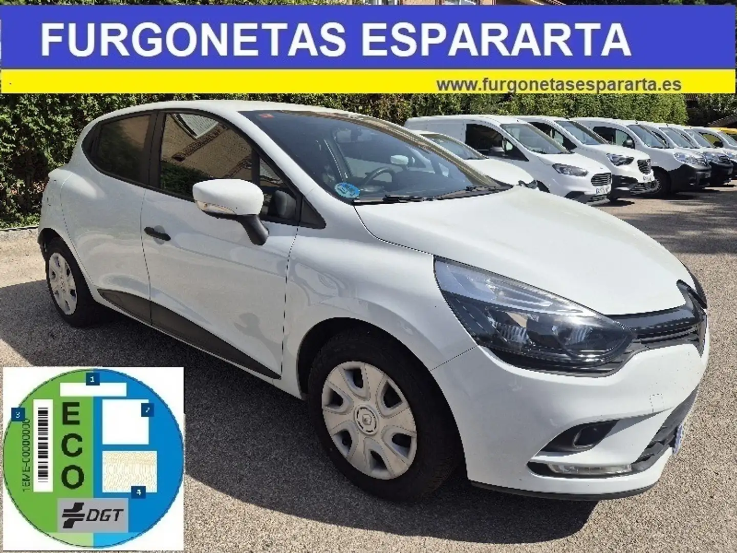 Renault Clio Societé 4 TCe Energy GLP Blanco - 1