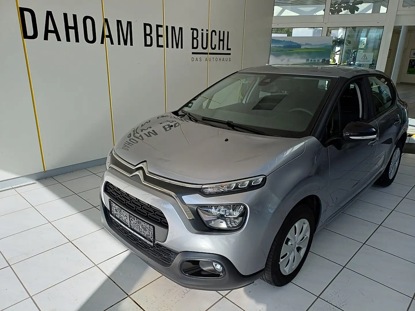 Citroen C3 PureTech 83 S&S 5-Gang-Manuell Gris - 2