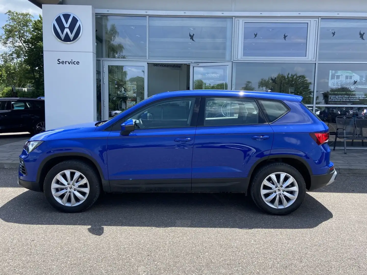 SEAT Ateca 2.0 TDI DSG 4-DRIVE Style AHK+EL.HECK+NAVI Blau - 2