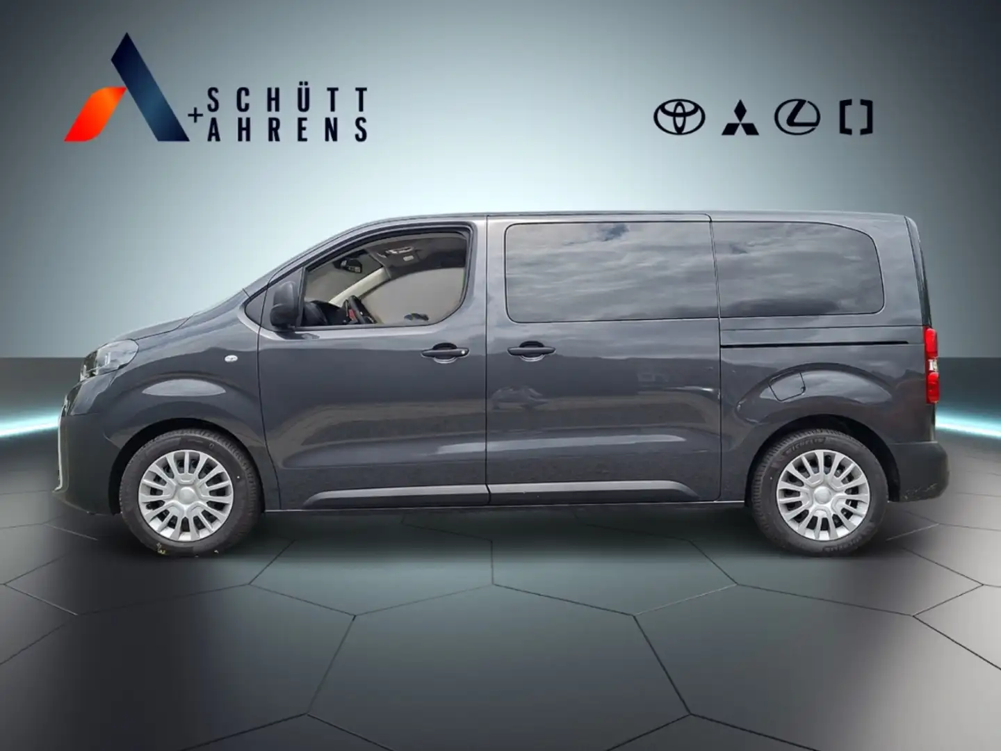 Toyota Proace Verso 2.0L Comfort L1 SHZ Mehrzonenklima Spurhalte Grau - 2