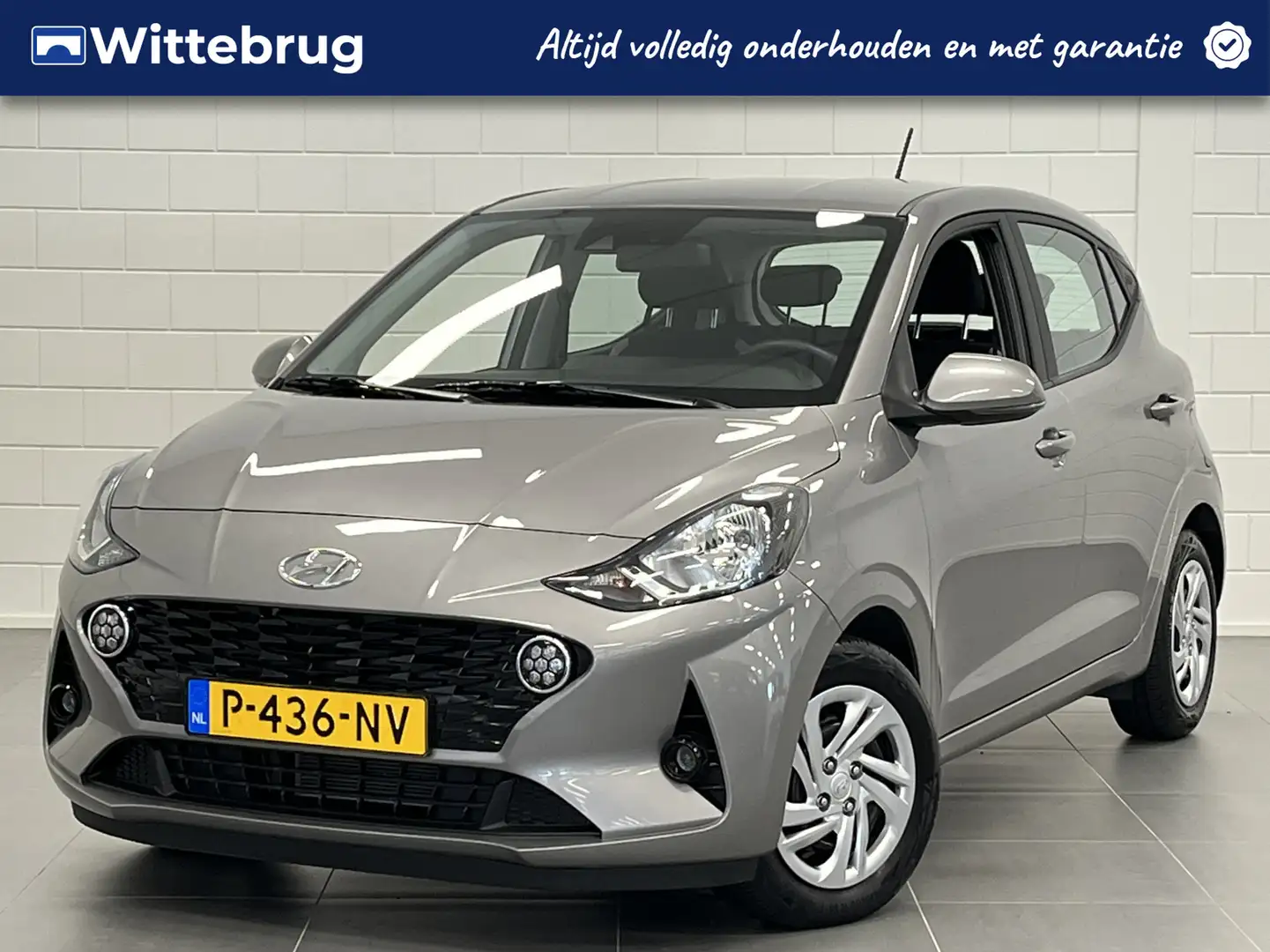 Hyundai i10 1.0 Comfort APPLE / ANDROID NAVIGATIE | AIRCO | CR Grijs - 1