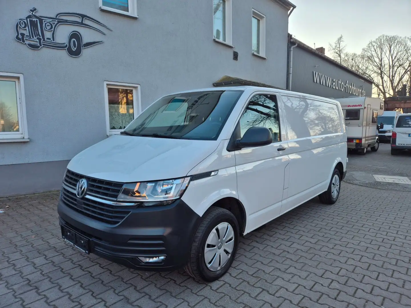 Volkswagen T6 Transporter T6.1 Transporter Kasten,lang,Klima,Ahk Weiß - 1