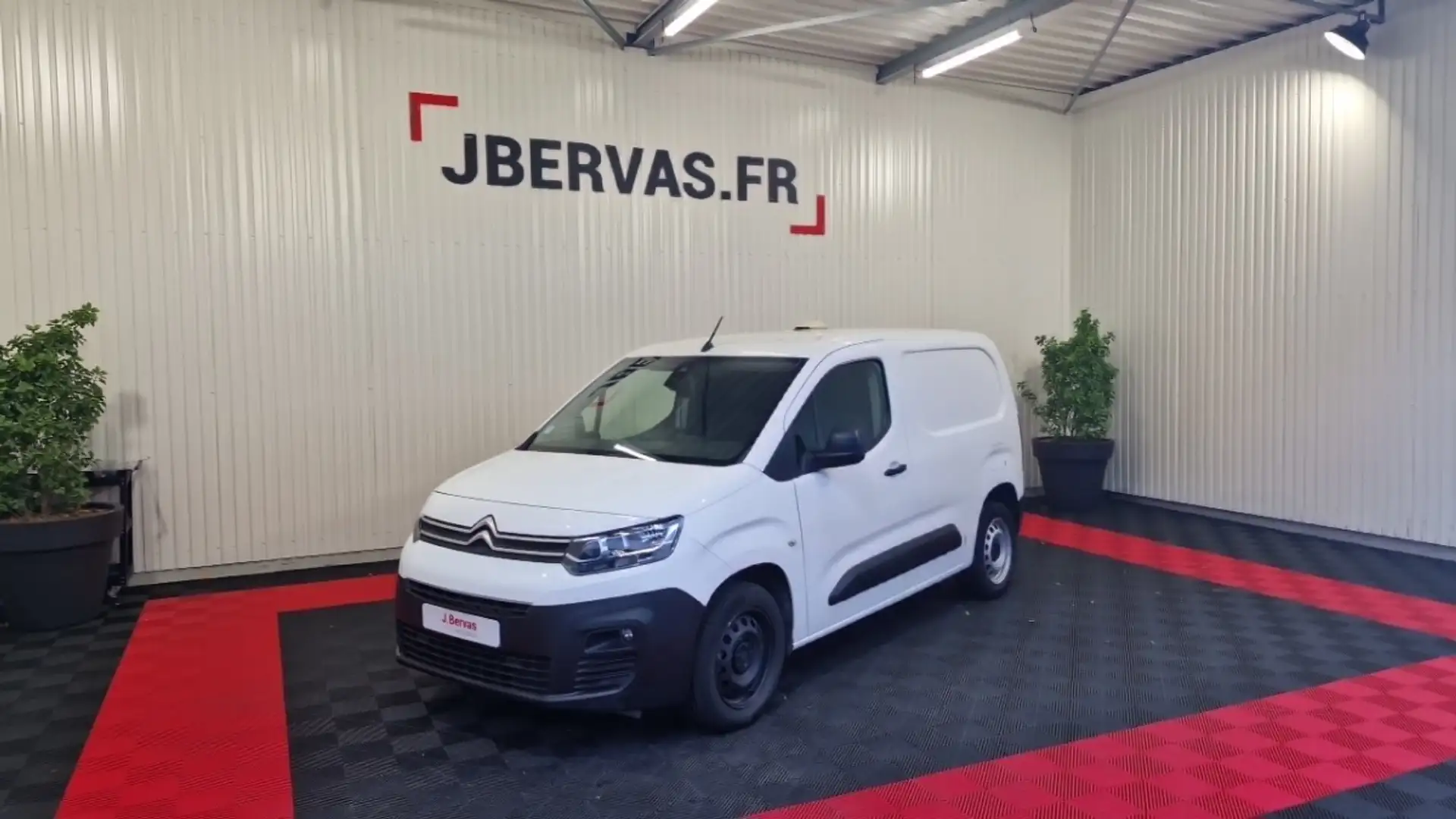 Citroen Berlingo VAN M 1000 BLUEHDI 75 SS CLUB Blanc - 1