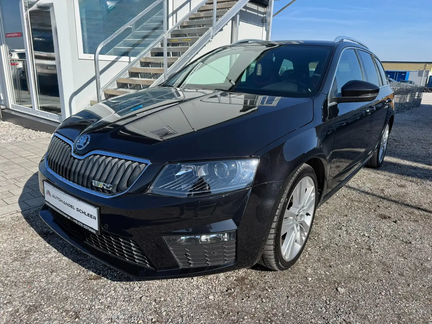Skoda Octavia 2.0 TDI  RS  4X4  DSG  , SERVICE HEFT! LEDER , AHK Schwarz - 1