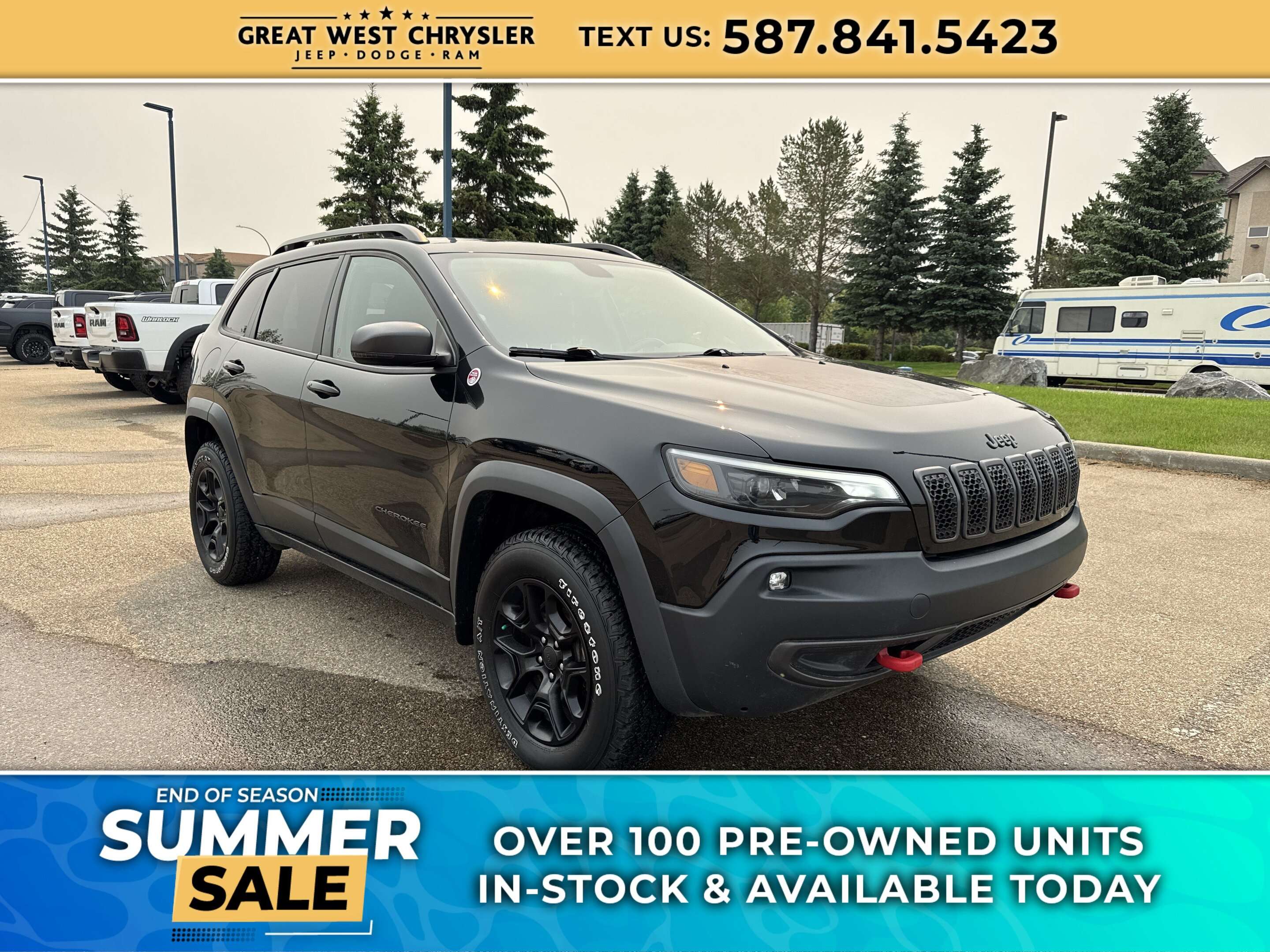 2019 Jeep Cherokee Trailhawk Elite | PWR liftgate | Sunroof | NAV