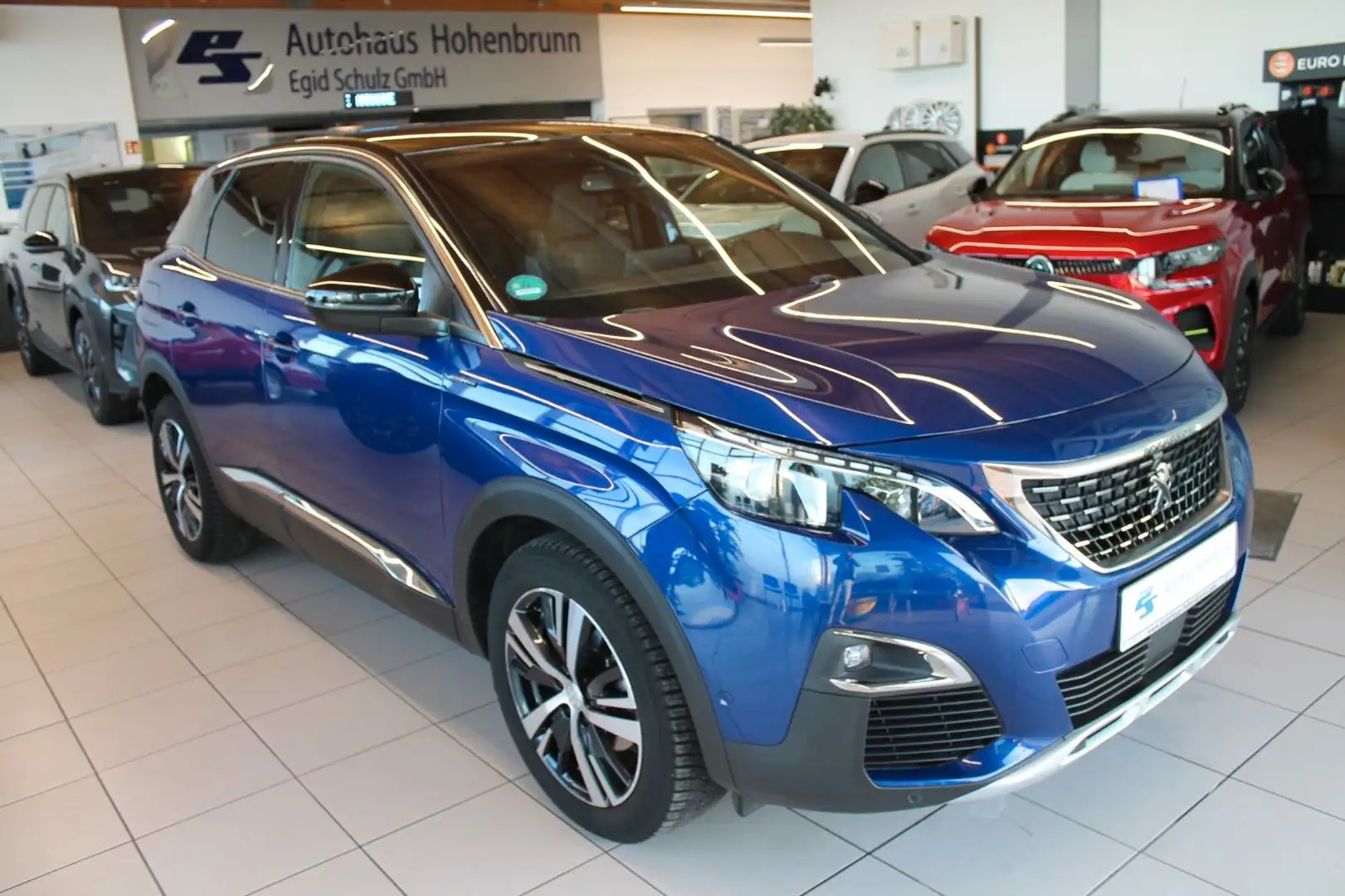 Peugeot 3008 Allure GT-Line PureTech 130 Blau - 1