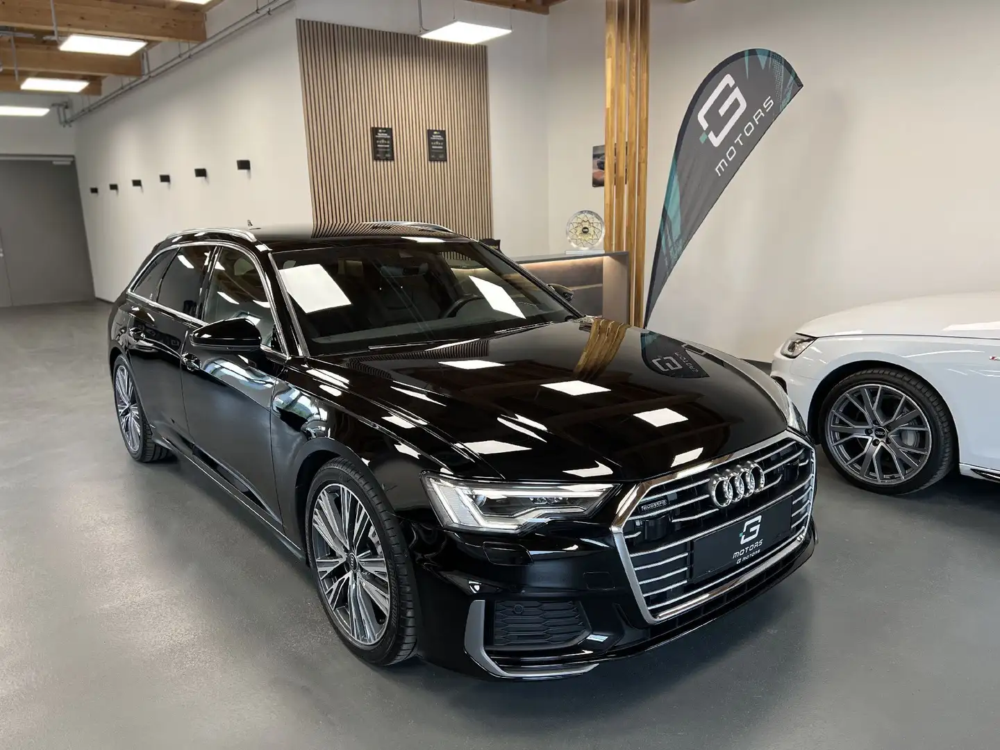 Audi A6 50 2.0 TFSI E SPORT Q 3X-SLINE MATRIX VIRTUAL BLA Schwarz - 2