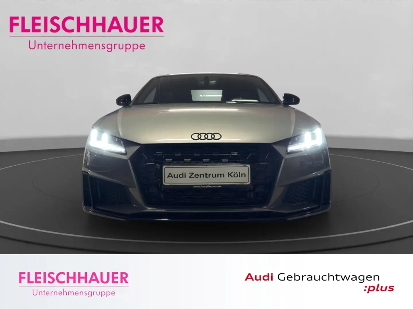Audi TT Roadster 40 TFSI LED+NAVI+LEDER+SHZ+PDC V&H+CARPLA Grijs - 2