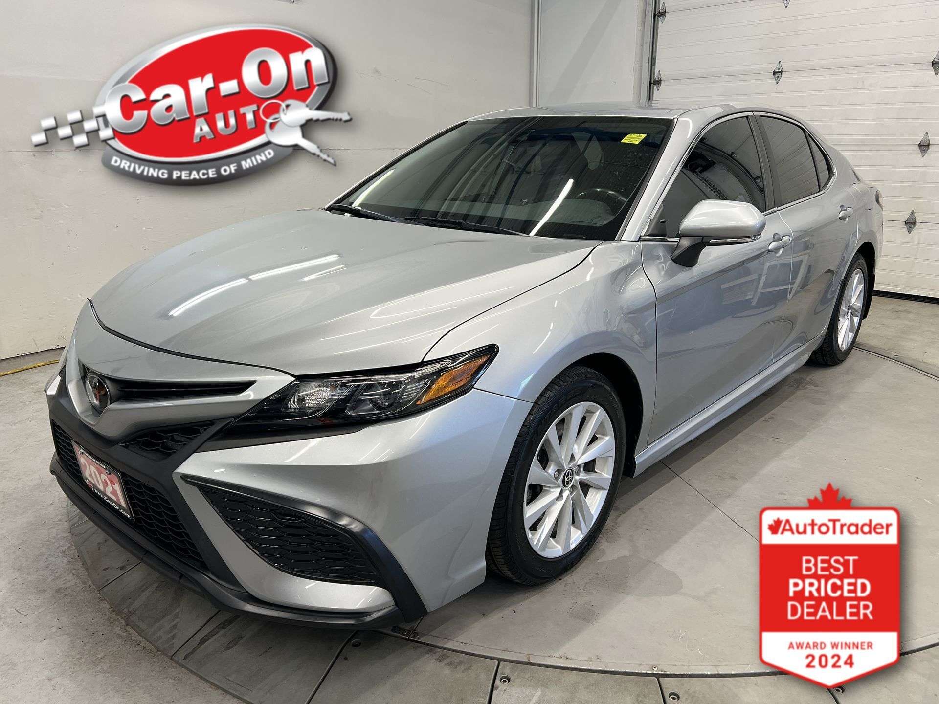 Gray 2021 Toyota Camry Sedan Front-Wheel Drive Automatic