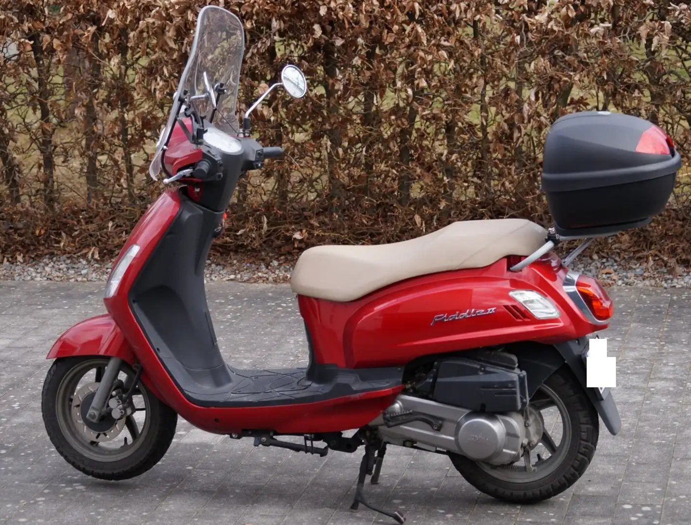 SYM Fiddle 125 Rojo - 2