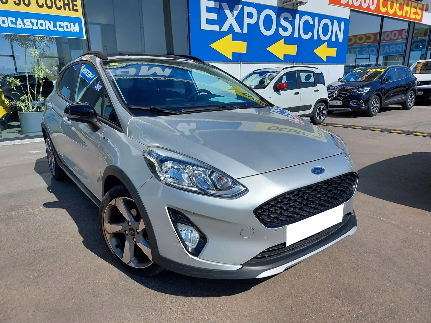 Ford Fiesta 1.0 EcoBoost S/S Active 100 Argent - 1