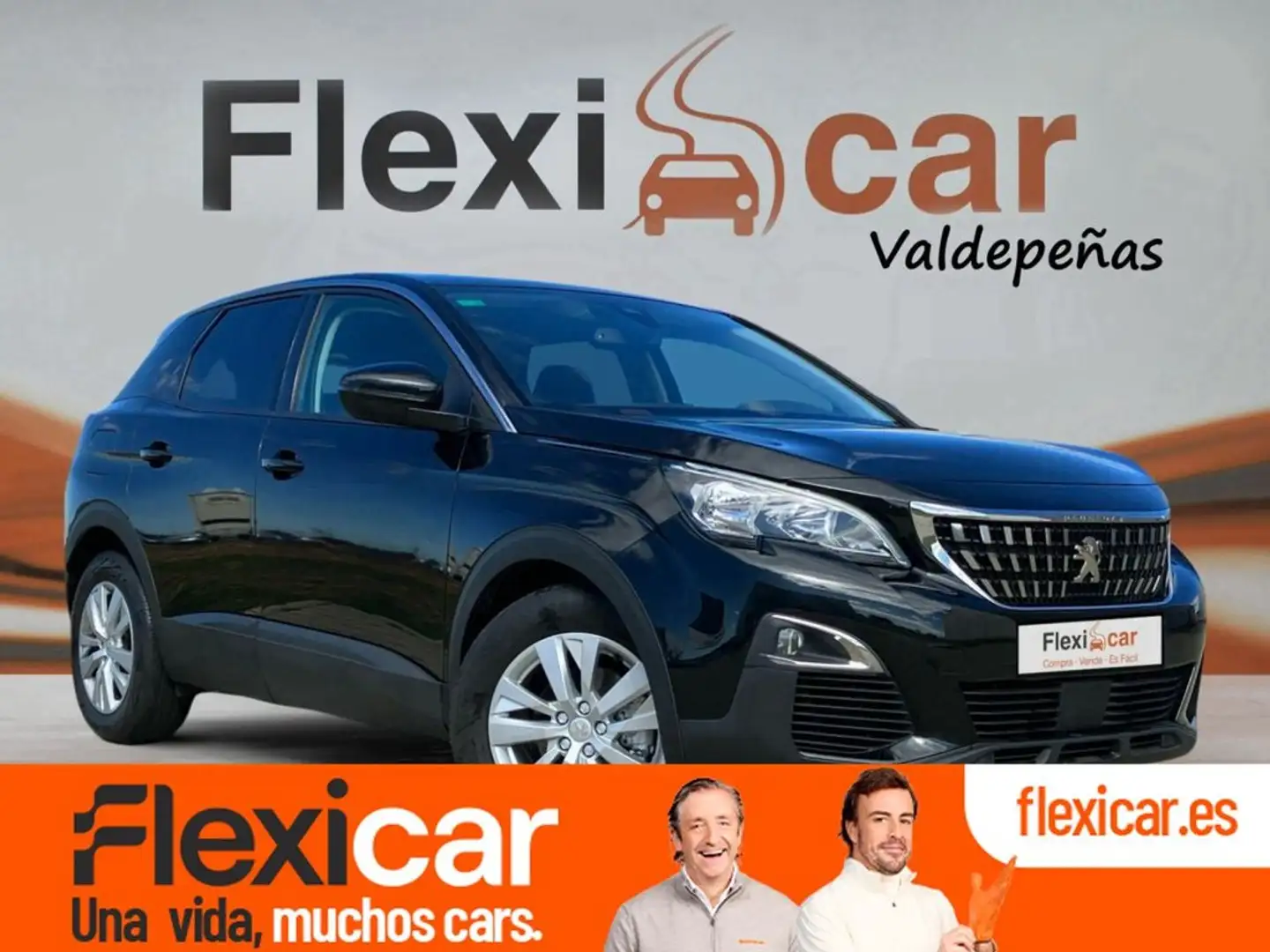 Peugeot 3008 Active BlueHDi 96kW (130CV) S&S EAT8 Negro - 1