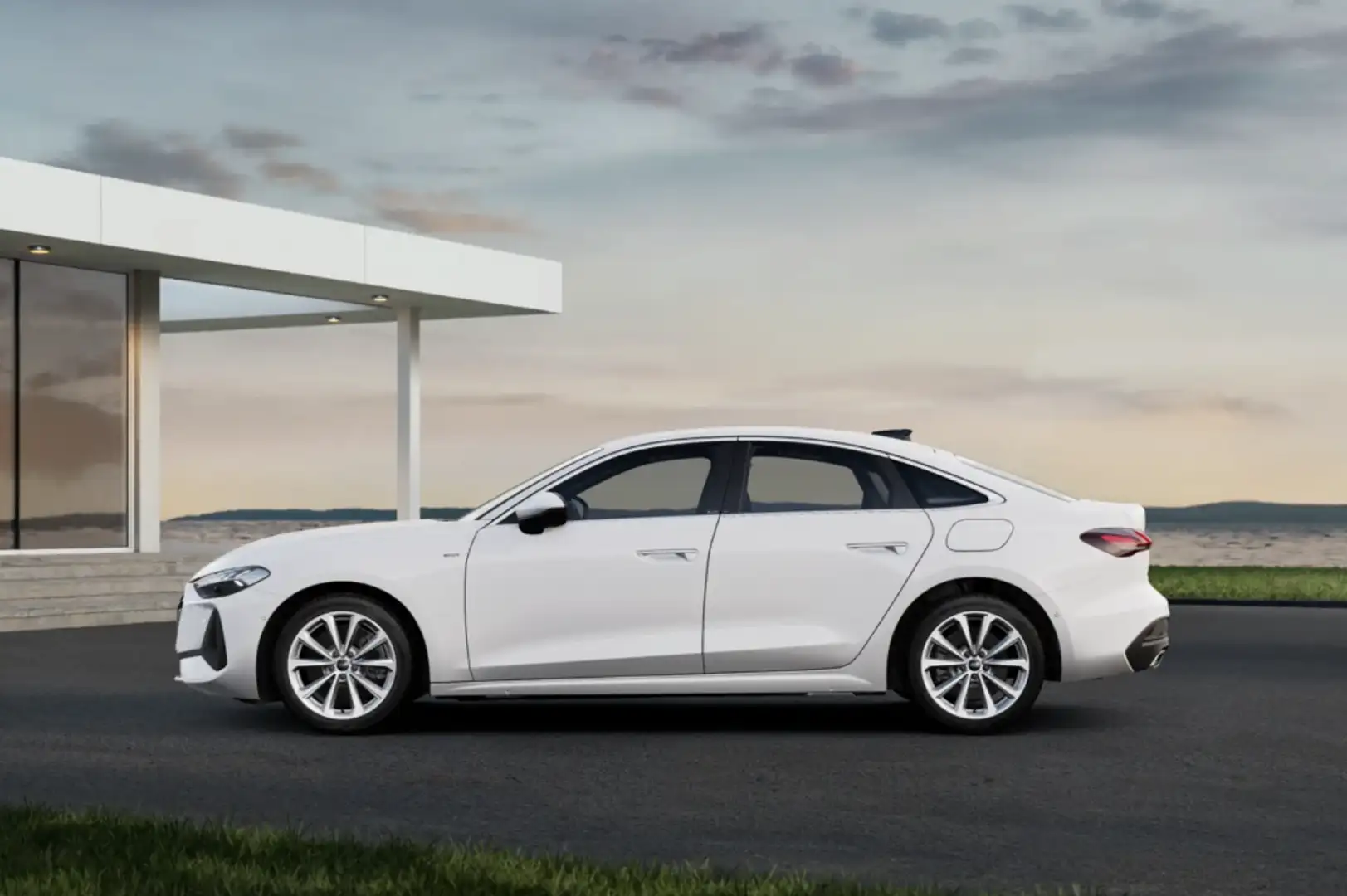 Audi A5 e-hybrid Business quattro S tronic 220kW Blanco - 2