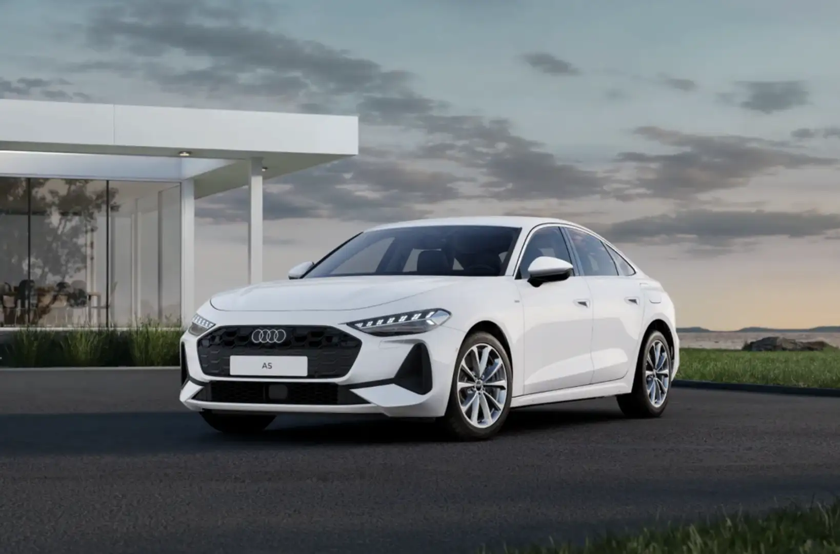 Audi A5 e-hybrid Business quattro S tronic 220kW Blanco - 1