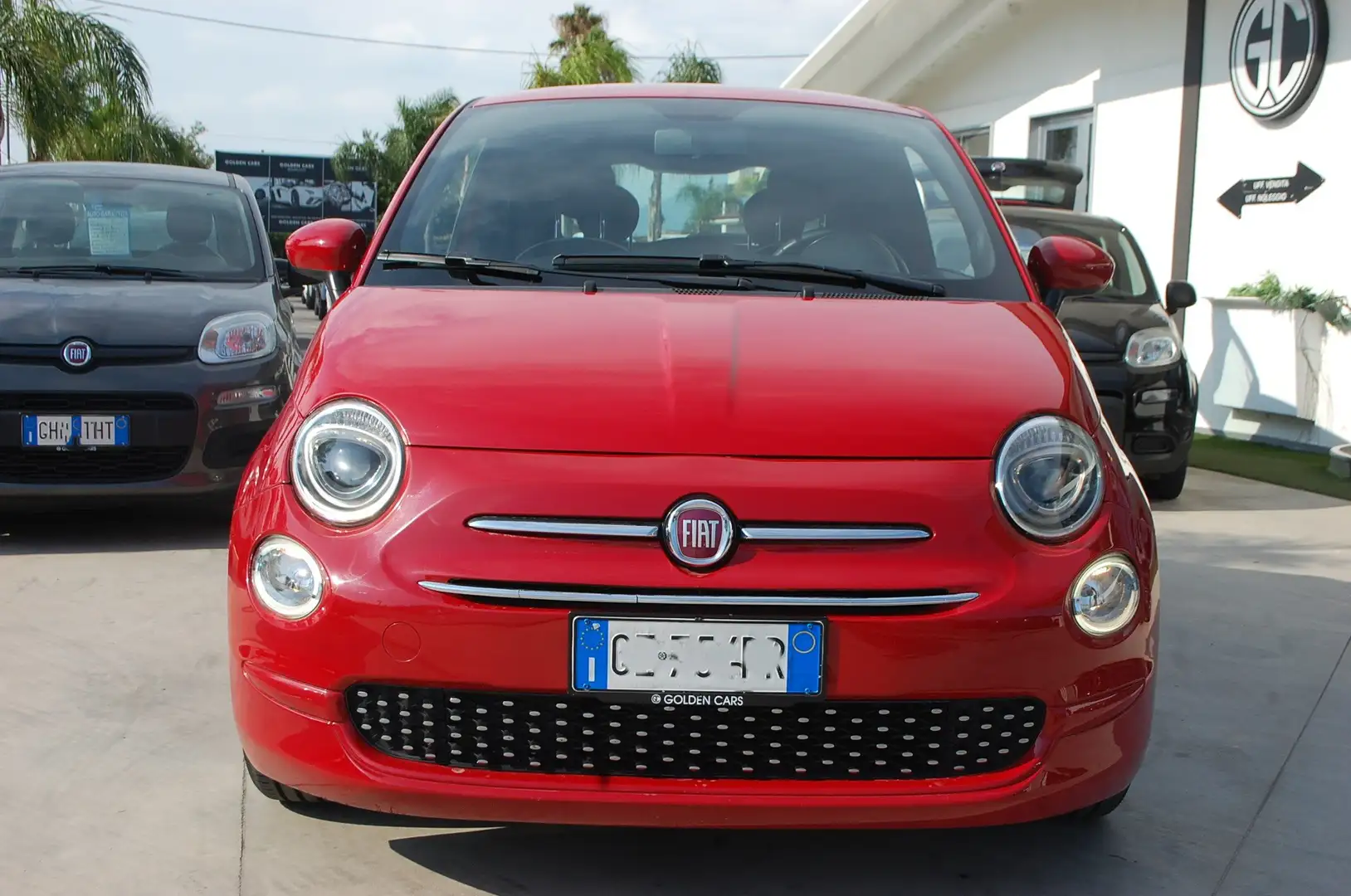 Fiat 500 1.0 hybrid Lounge 70CV Uff Italy Lega USB App Rosso - 2