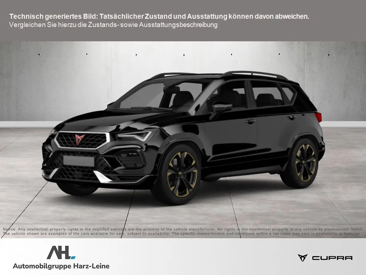 CUPRA Ateca VZ 2.0 TSI Drive DSG LED Navi ACC Leder Pano Schwarz - 1
