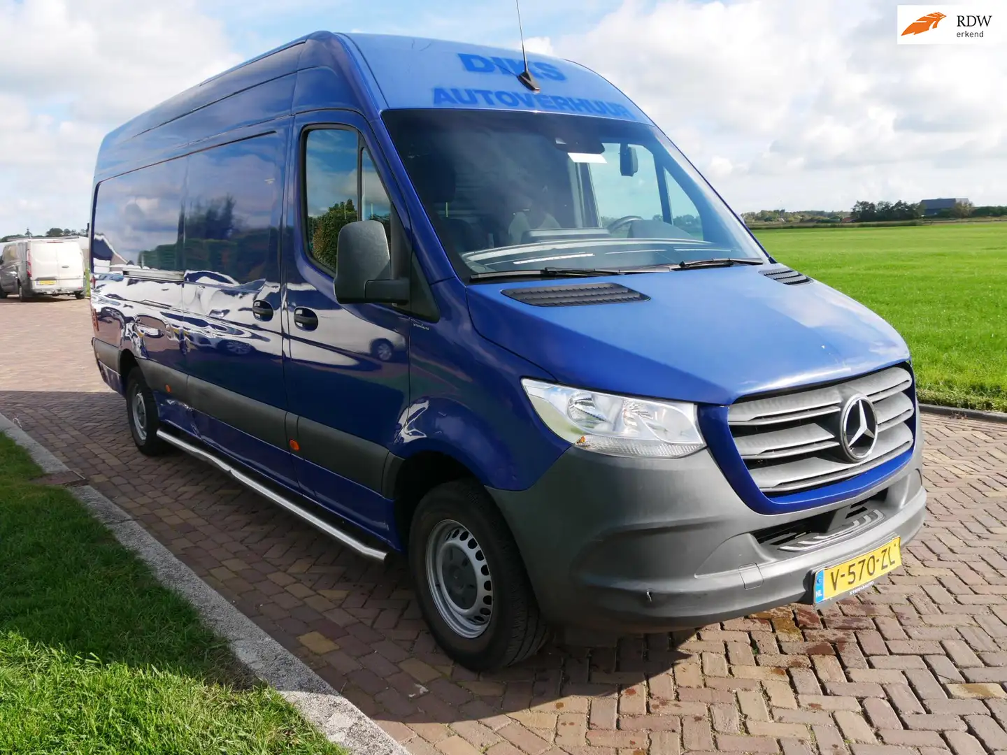 Mercedes-Benz Sprinter 316 2.2 CDI L3H3 AUT NAVI AC CAMERA 3 SEATS ** 139 Blauw - 1
