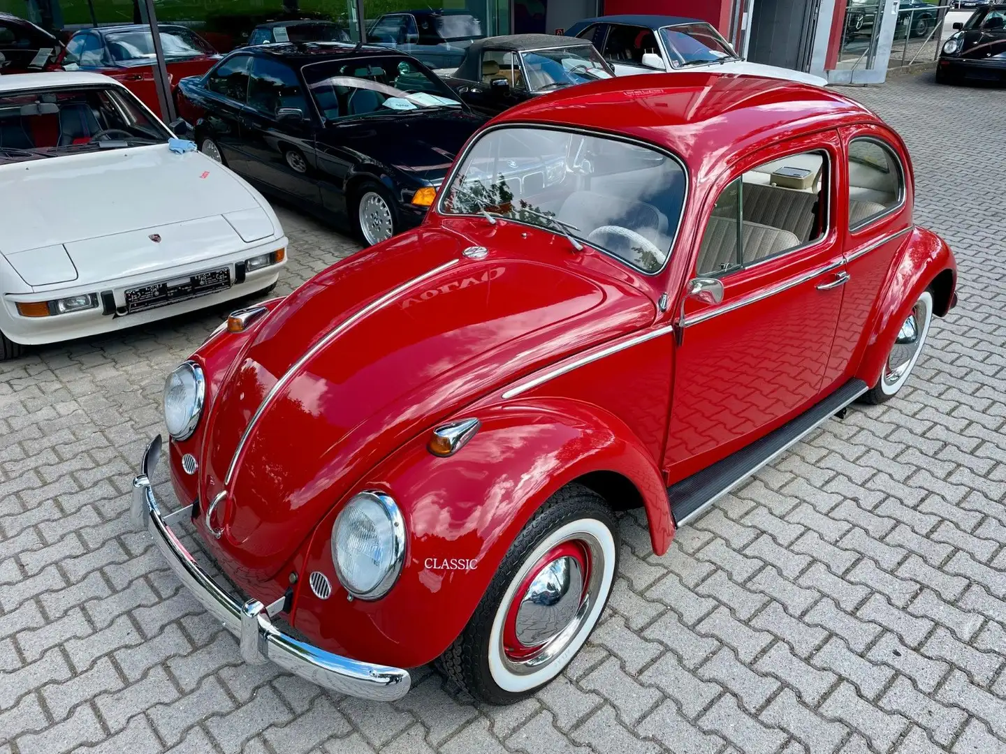 Volkswagen Käfer 1200  - dt. Fzg. - 2. Hd. - restauriert Czerwony - 1