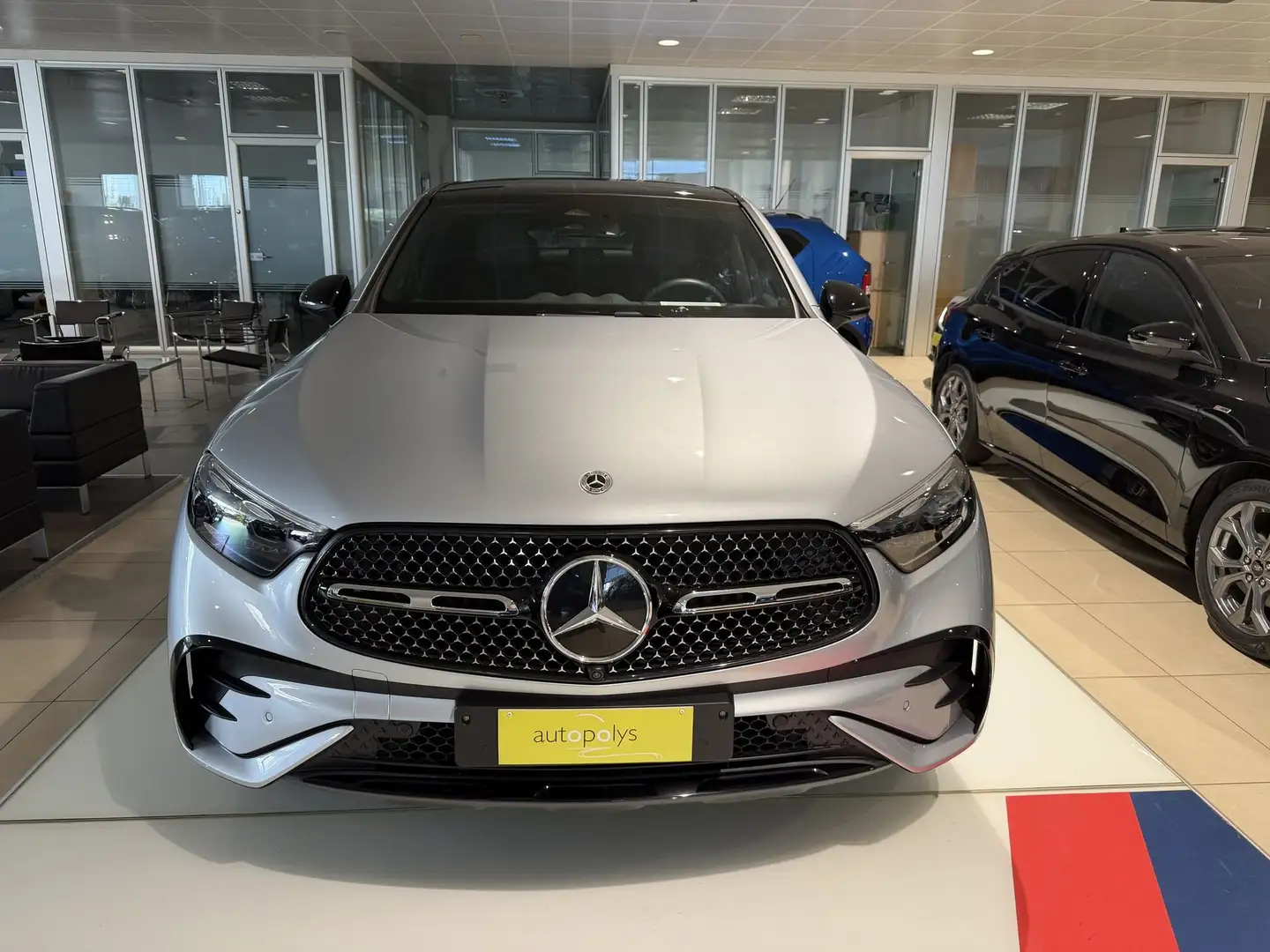 Mercedes-Benz GLC 300 Coupe de phev AMG Line Premium Plus 4matic auto Silber - 2