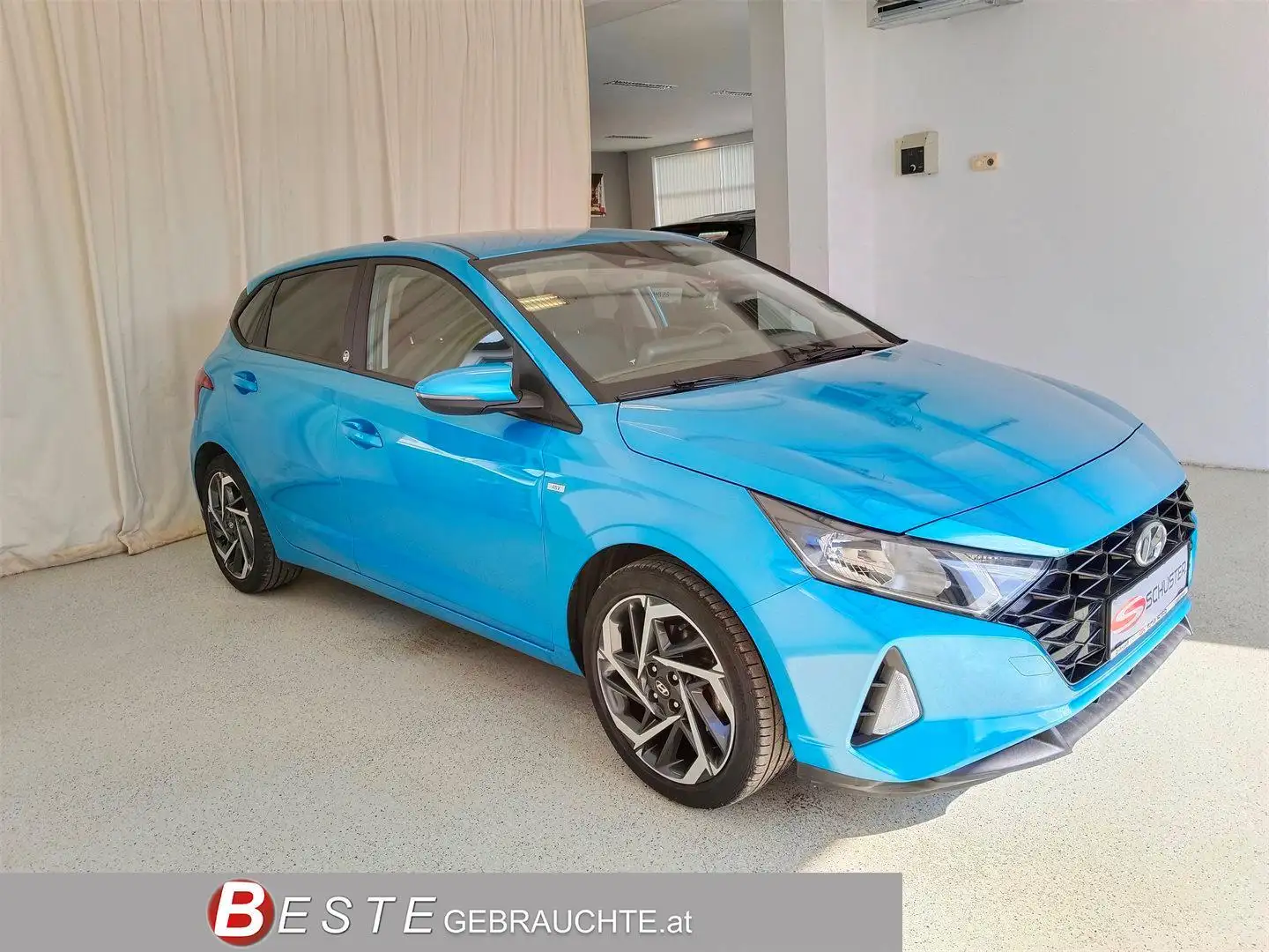 Hyundai i20 1.0 T-GDI Ed. 30+ Mild-Hybrid Blau - 1