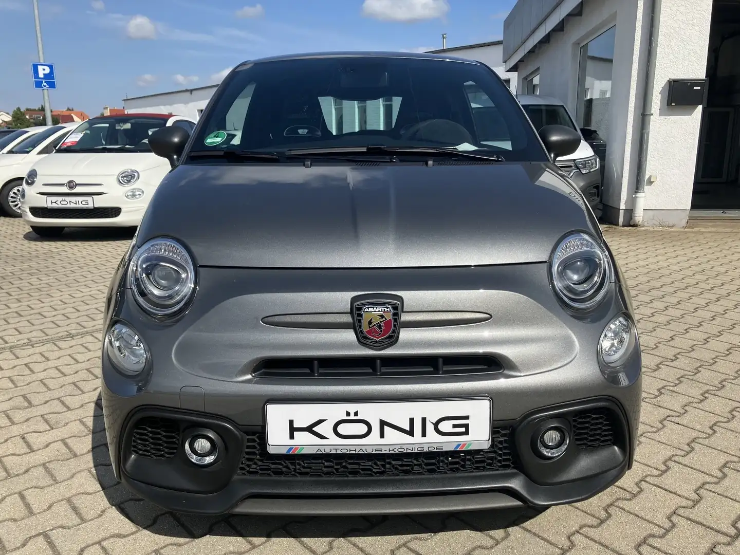Abarth 500 1,4 T-Jet 595 Turismo Gris - 2