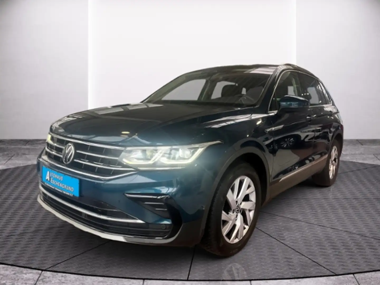 Volkswagen Tiguan 2.0 TDI DSG Elegance AHK IQ.LIGHT NAVI KAMERA Blau - 2