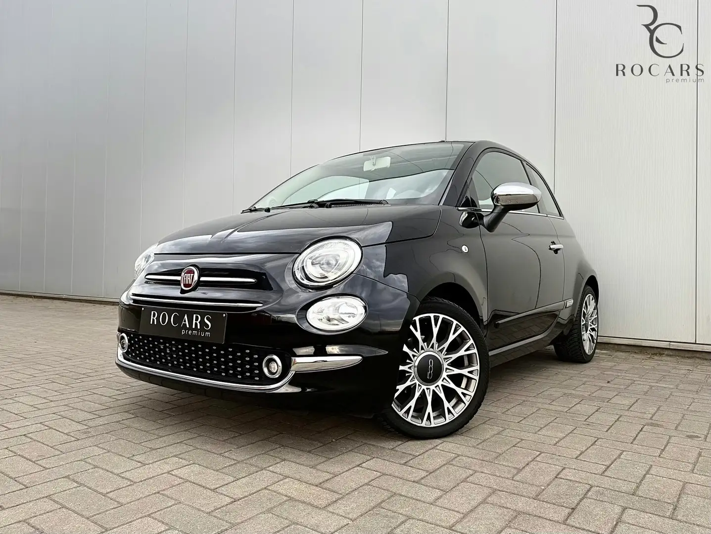 Fiat 500 1.2i *GPS*CRUISE*TOIT PANO*RADARS*GARANTIE 12MOIS Negro - 1
