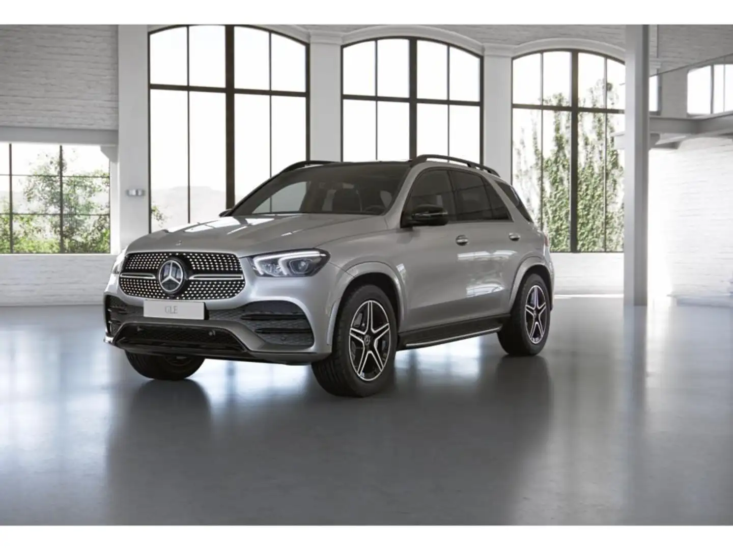 Mercedes-Benz GLE 350 de 4M AMG 360°+MBUX+LED+Pano+Distro+20 Silber - 1