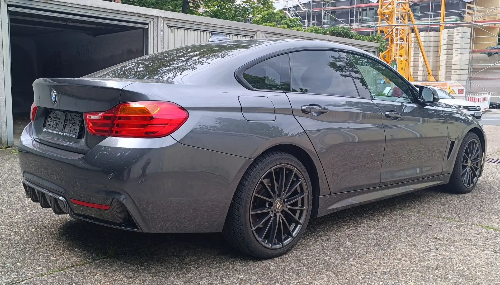 BMW 418 418d Gran Coupe Aut. Sport Line Grau - 2