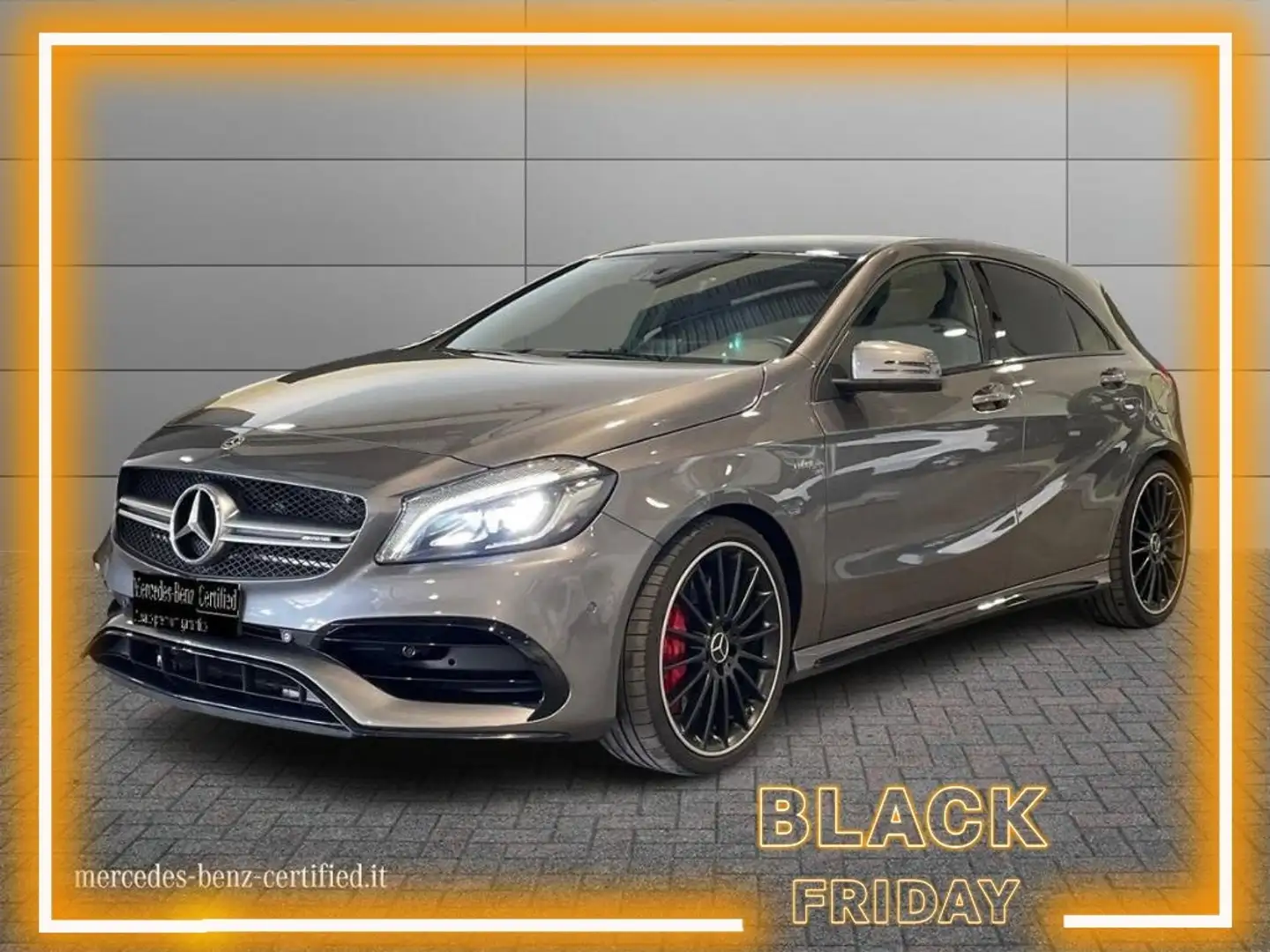 Mercedes-Benz A 45 AMG - A AMG 45 4matic 381cv auto my16 Grigio - 1